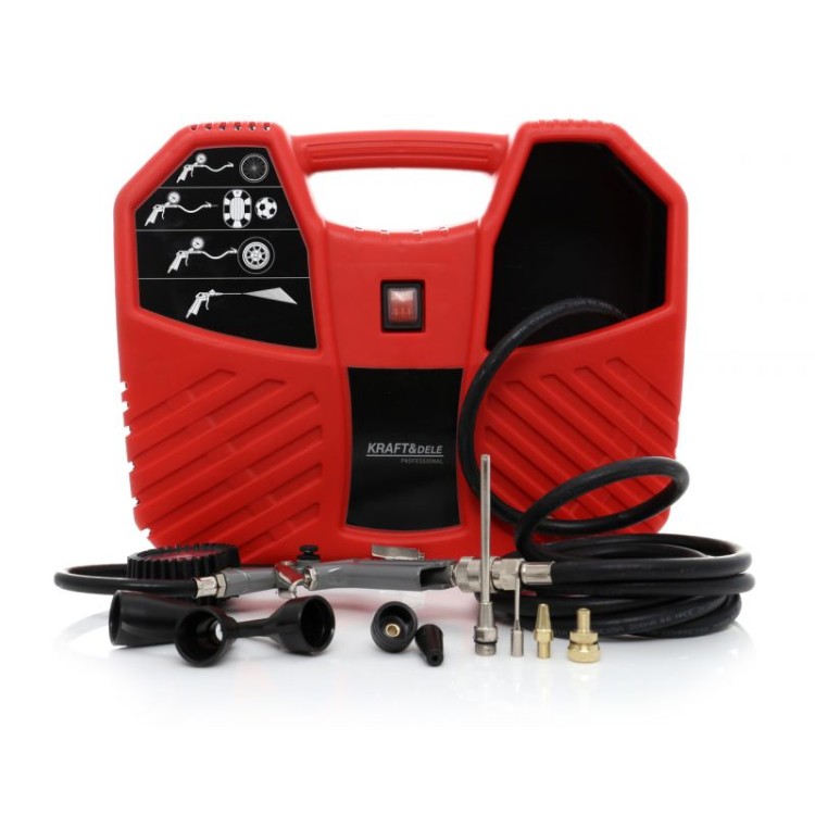 Kompresor bezolejowy 1100W 8 BAR KD429