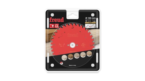 FREUD Piła HM do drewna / sklejki 165x20x36Z / Cięcie uniwersalne