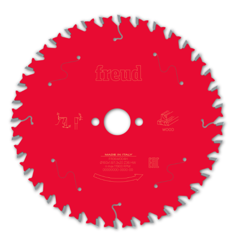 FREUD Piła HM do drewna 160x20x36Z / cięcie uniwersalne / cienki rzaz / do Festool