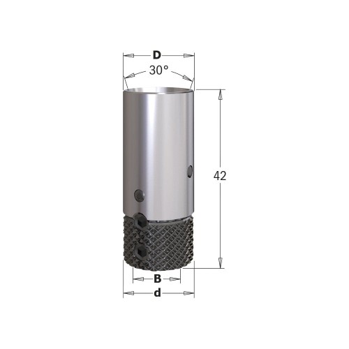 CMT Szybkozłączka do maszyn Vitap D17,5 B10 mm / S18 mm prawa-lewa