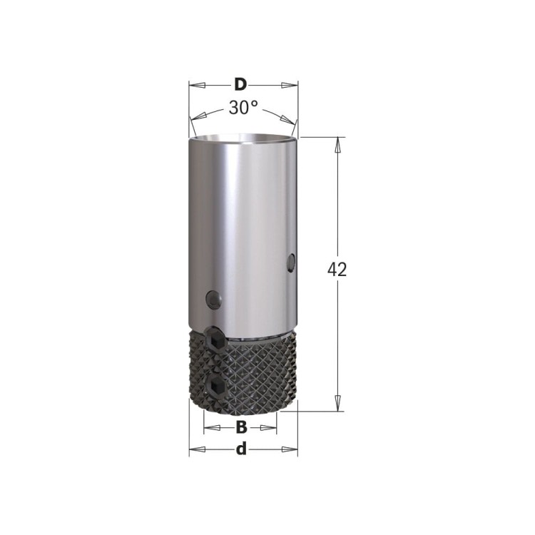 CMT Szybkozłączka do maszyn Vitap D17,5 B10 mm / S18 mm prawa-lewa