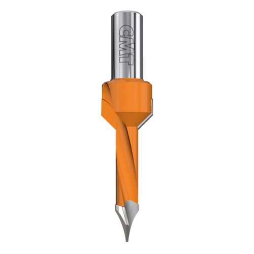 CMT Wiertło przelotowe z pogłębiaczem HM D8 I35 L70 S10 mm / lewe