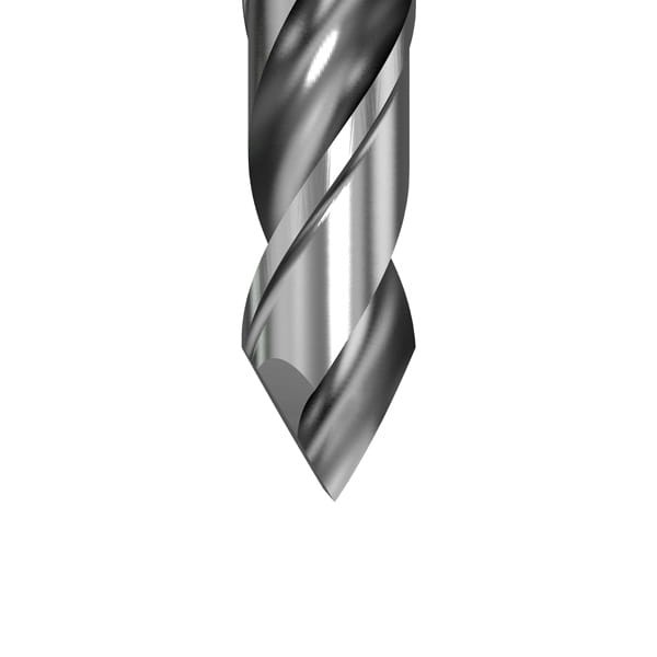 CMT Wiertło przelotowe 60° VHM D3,5 I27 L55 S3,5 mm / prawe