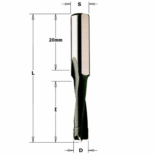 CMT wiertło do MAFFEL®  DD40/DDF40 i frezarek D8 S8 mm