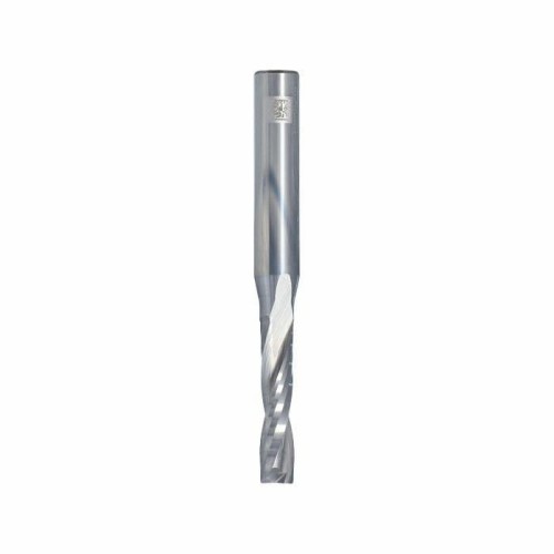 ITA TOOLS frez spiralny wykańczający do drewna / płyty / PCV Z2 D6 I27 L70 S8 mm / pozytyw