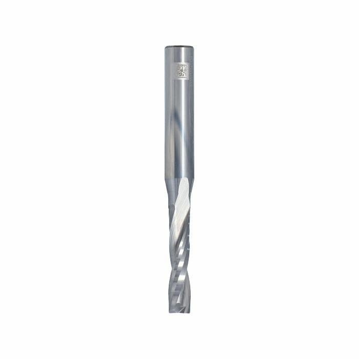 ITA TOOLS frez spiralny wykańczający do drewna / płyty / PCV Z2 D6 I27 L70 S8 mm / pozytyw