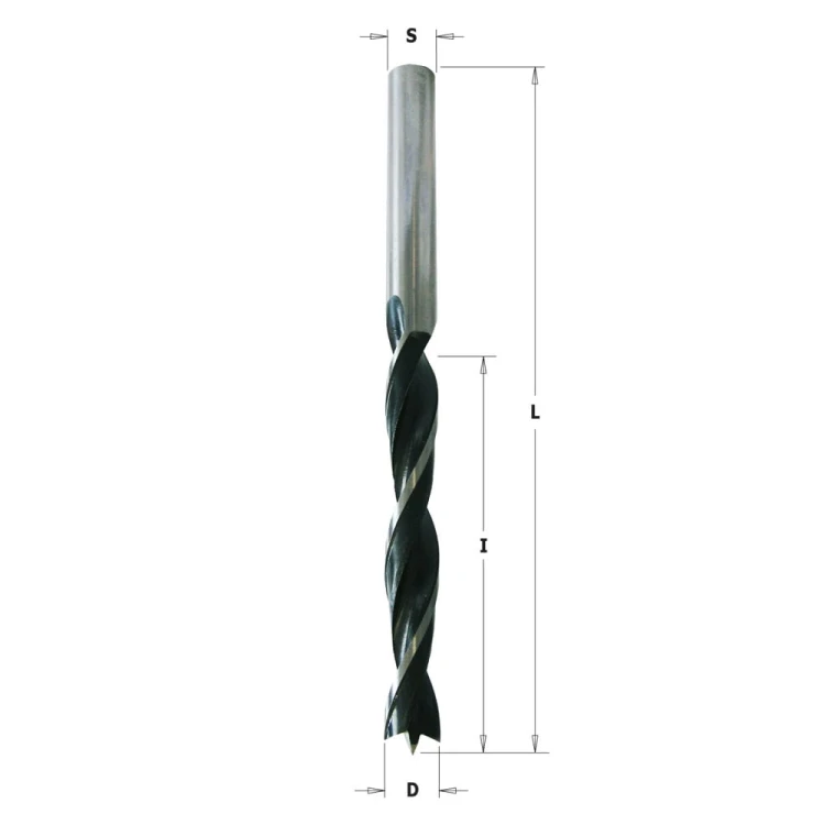 CMT Wiertło nieprzelotowe D18 I130 L180 S10 mm / SP / prawe