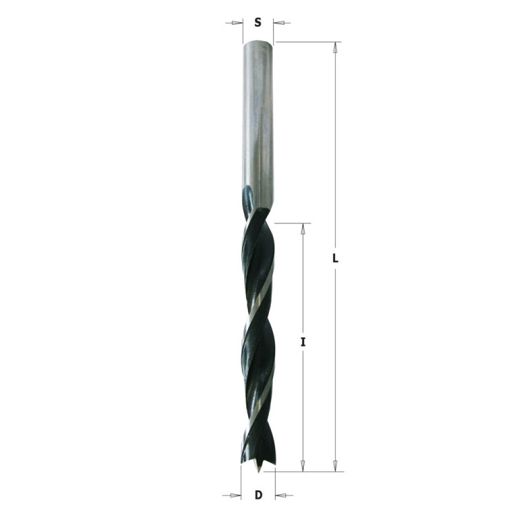CMT Wiertło nieprzelotowe D14 I96 L151 S10 mm / SP / prawe
