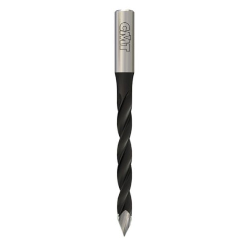 CMT Wiertło przelotowe D5 I70 L115 S10 mm / standard HM / prawe