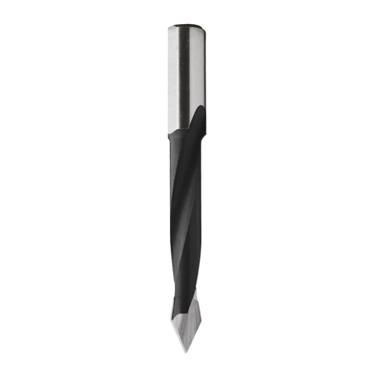 CMT Wiertło przelotowe D8 I44 L77 S10 mm / standard HM / prawe