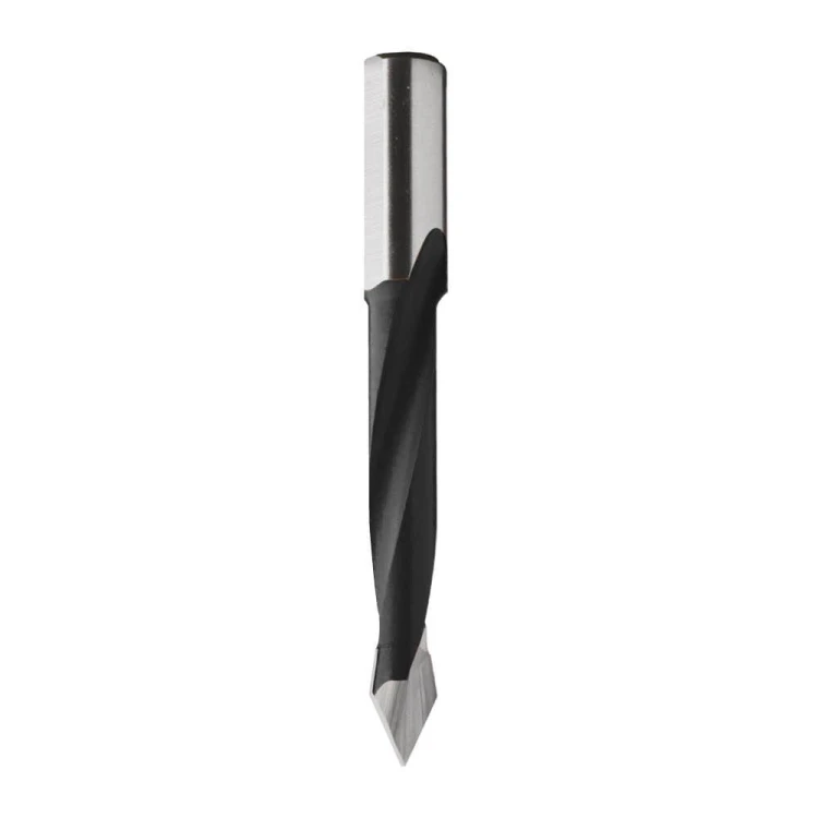 CMT Wiertło przelotowe D6 I44 L77 S10 mm / standard HM / prawe