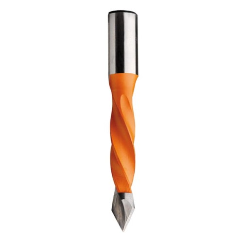 CMT Wiertło przelotowe D6 I40 L70 S10 mm / standard HM / lewe