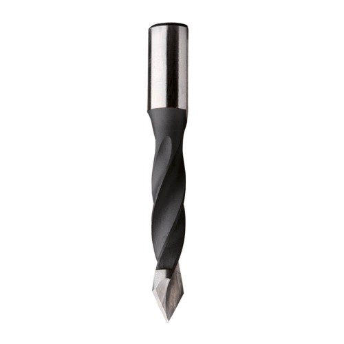 CMT Wiertło przelotowe D8 I40 L70 S10 mm / standard HM / prawe