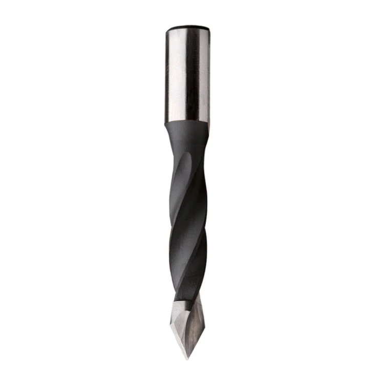 CMT Wiertło przelotowe D8 I40 L70 S10 mm / standard HM / prawe