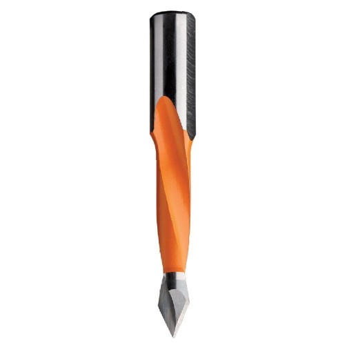 CMT Wiertło przelotowe D10 I35 L70 S10 mm / standard HM / lewe