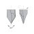 CMT Wiertło przelotowe D5 I35 L70 S10 mm / standard HM / prawe