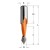 CMT Wiertło przelotowe D6 I27 L57,5 S10 mm / standard HM / lewe