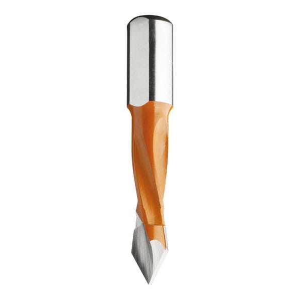 CMT Wiertło przelotowe D5 I30 L57,5 S10 mm / standard HM / lewe
