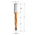 CMT Wiertło przelotowe D8 I30 L56 S8 mm / standard HM / lewe