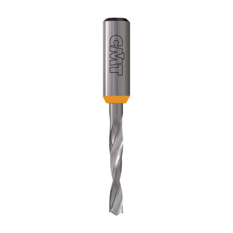 CMT Wiertło nieprzelotowe D3 I18 L70 S10 mm / X-treme VHM / lewe